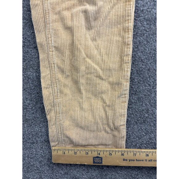 BDG Pants Womens 29 Tan Corduroy Mom High Rise Urban Outfitters Straight Leg - Picture 6 of 8